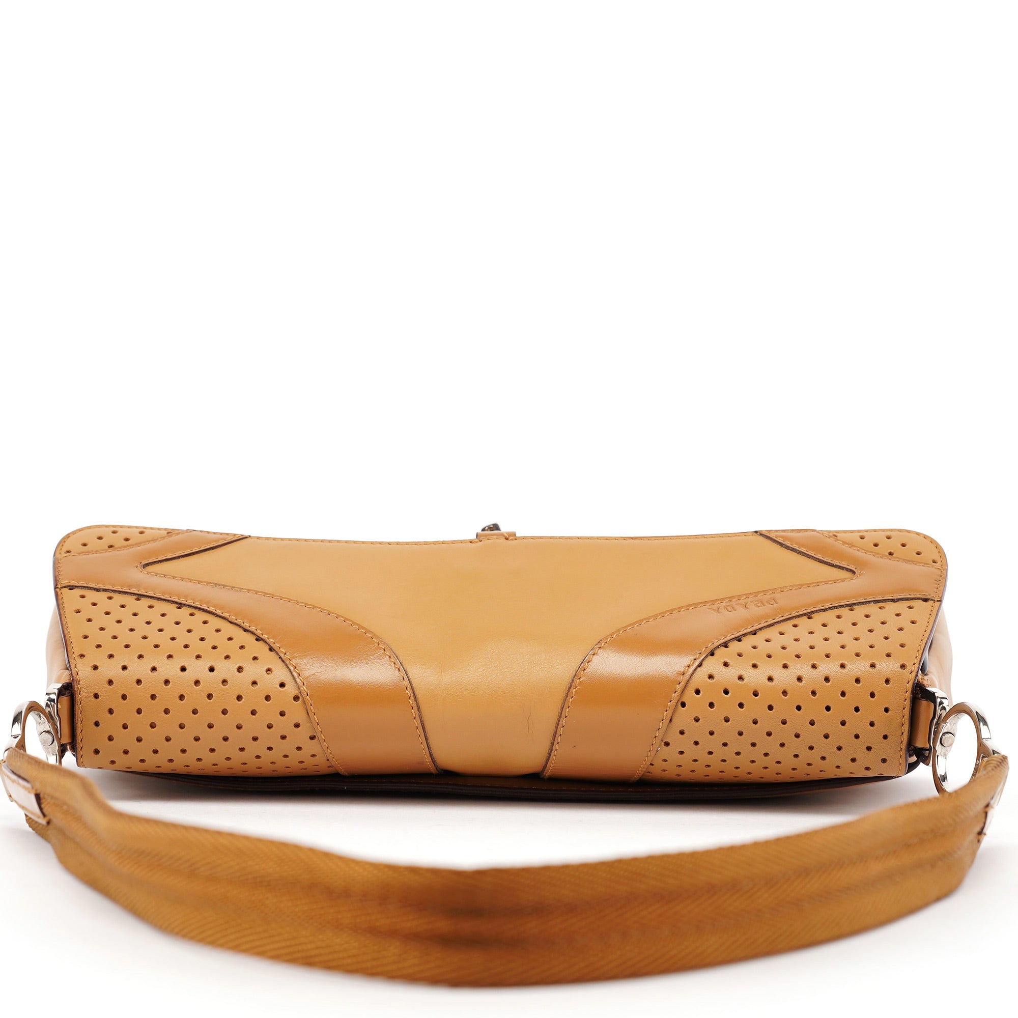 Spring 2000 Beige Calfskin Hobo Shoulder Bag