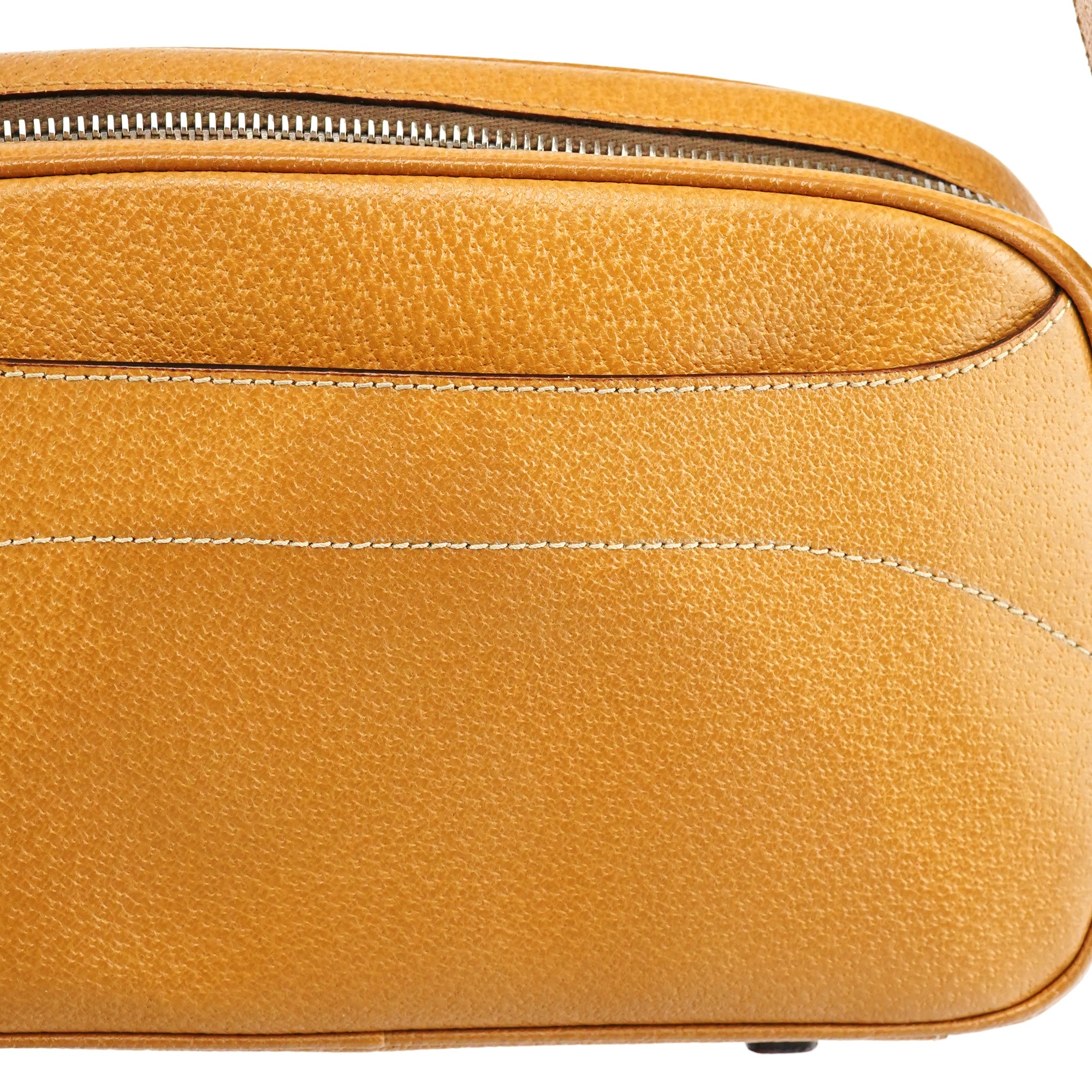 Spring 2000 Beige Leather Shoulder Bag