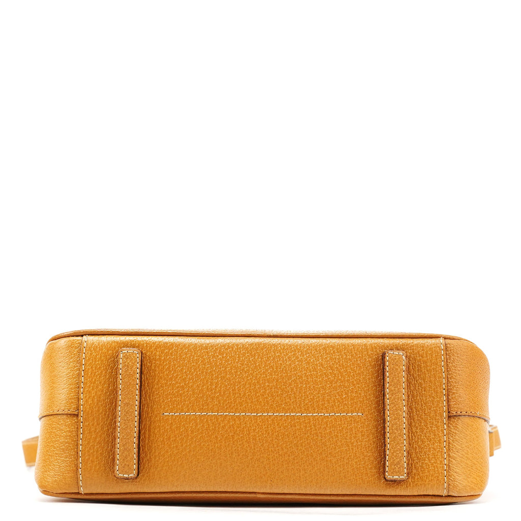 Spring 2000 Beige Leather Shoulder Bag