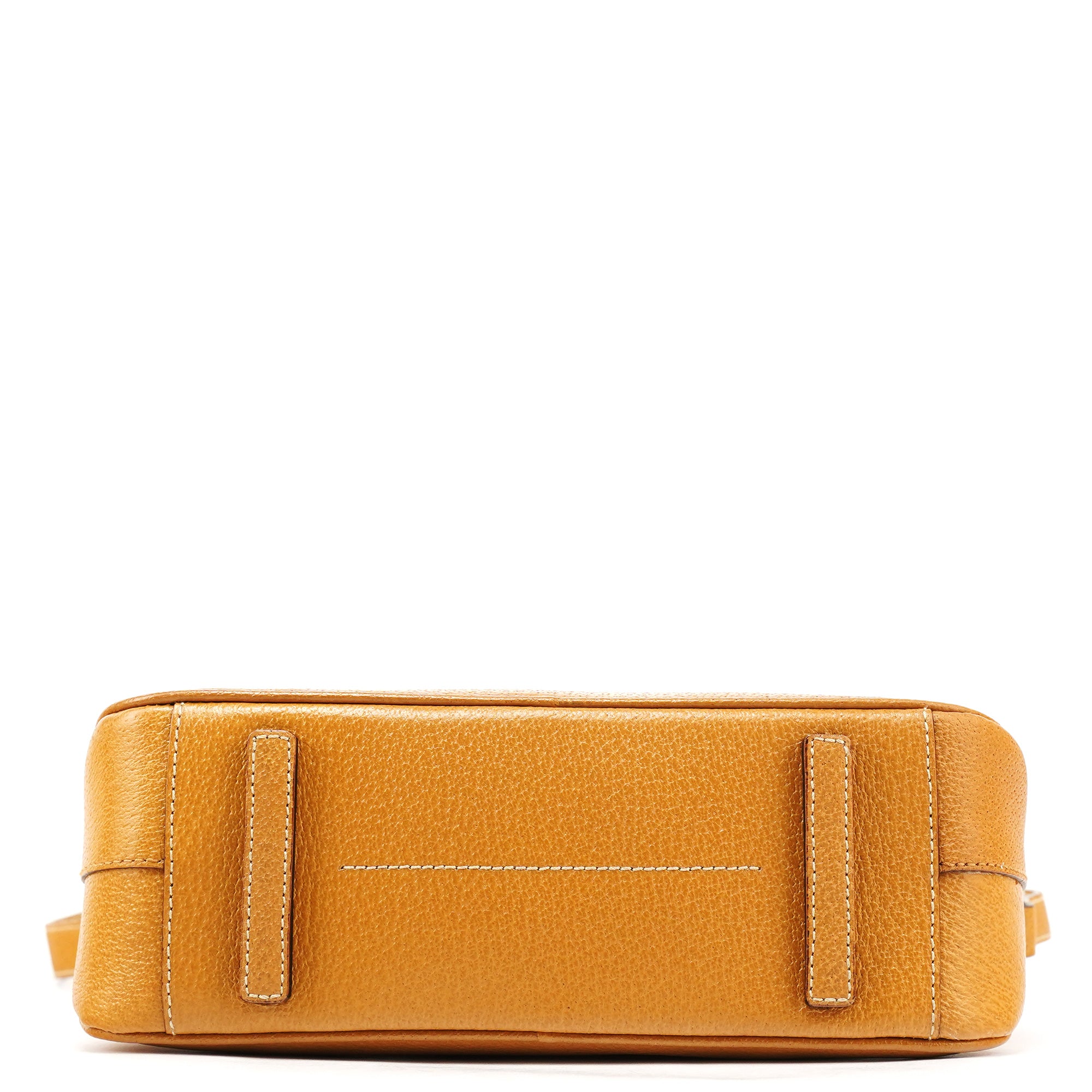 Spring 2000 Beige Leather Shoulder Bag