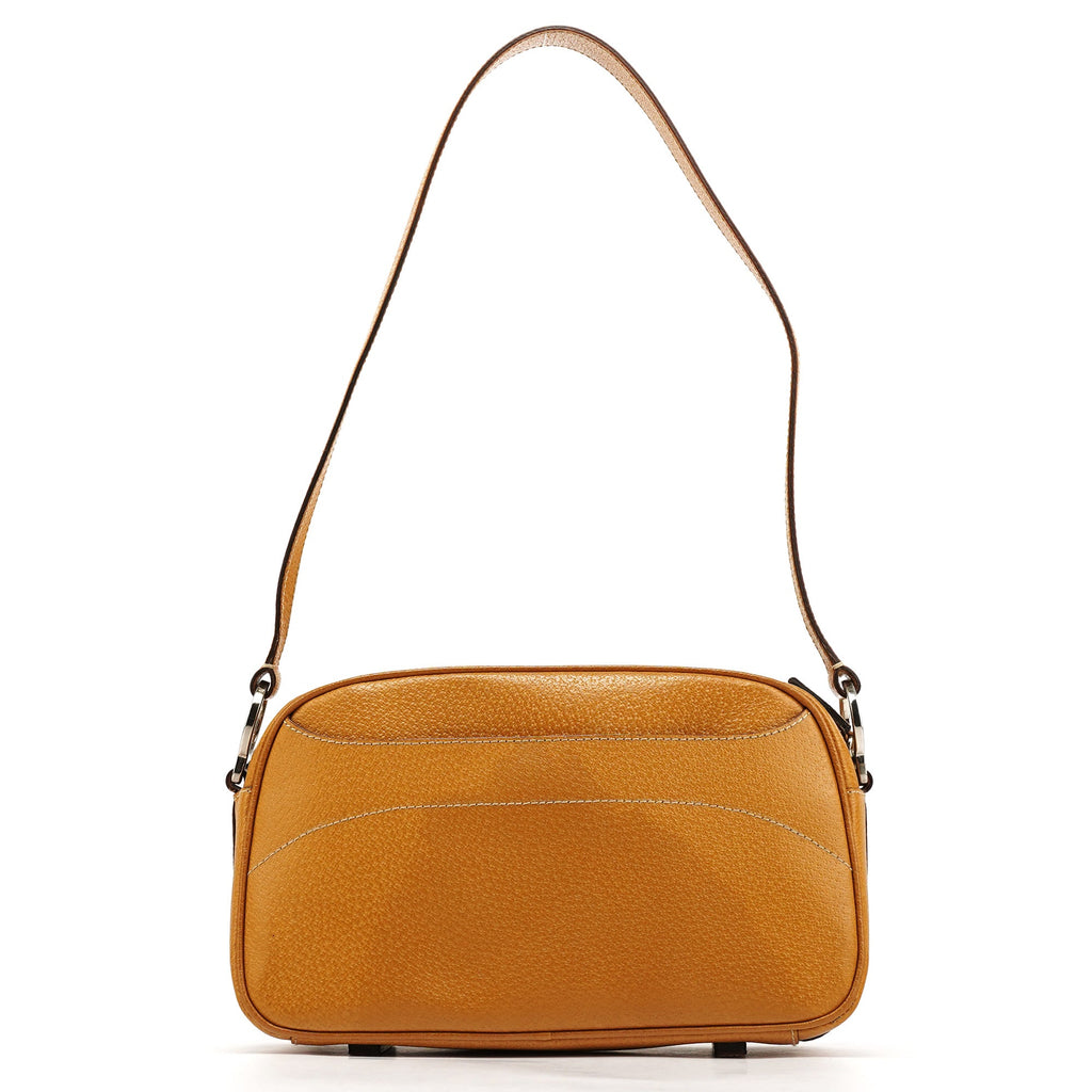Spring 2000 Beige Leather Shoulder Bag
