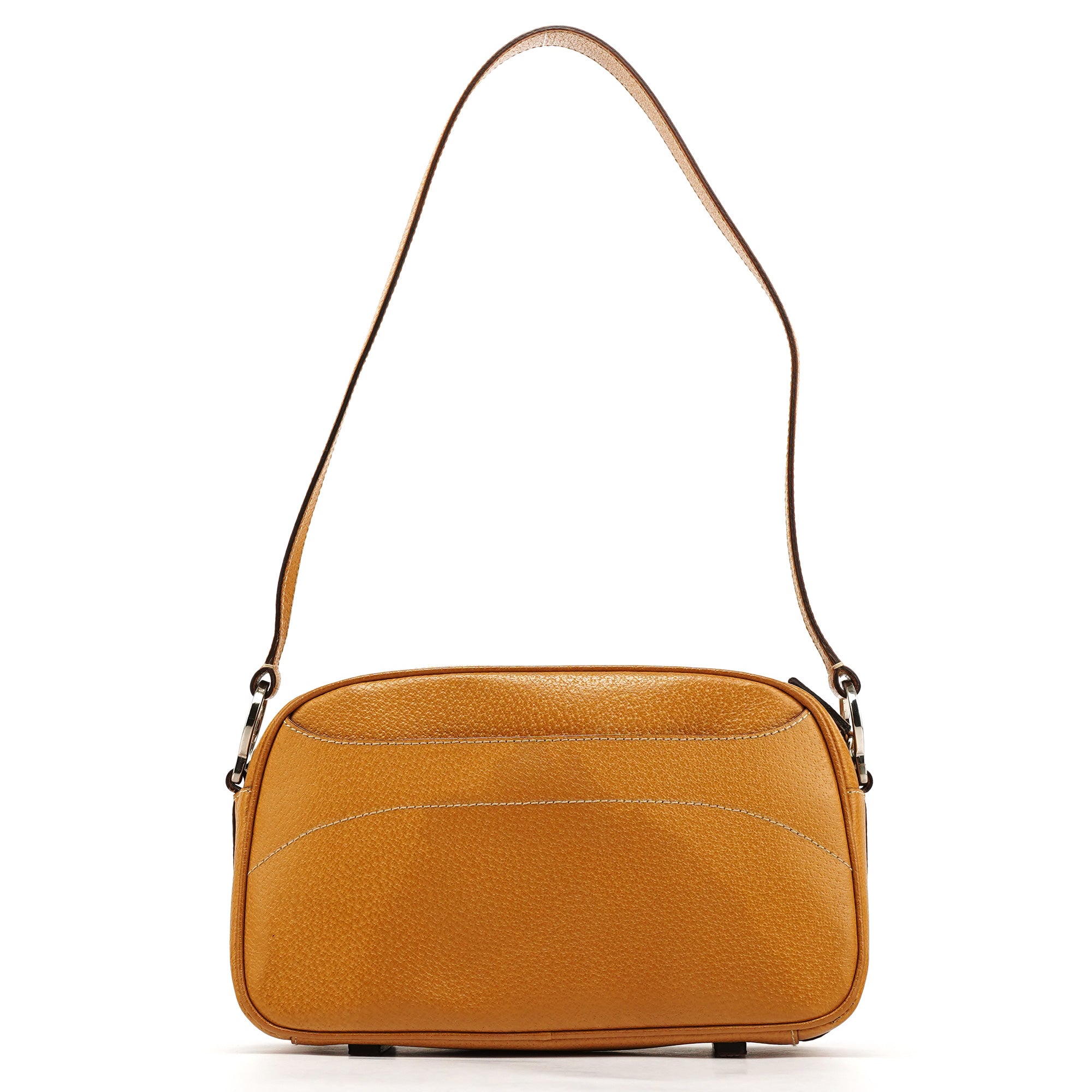 Spring 2000 Beige Leather Shoulder Bag