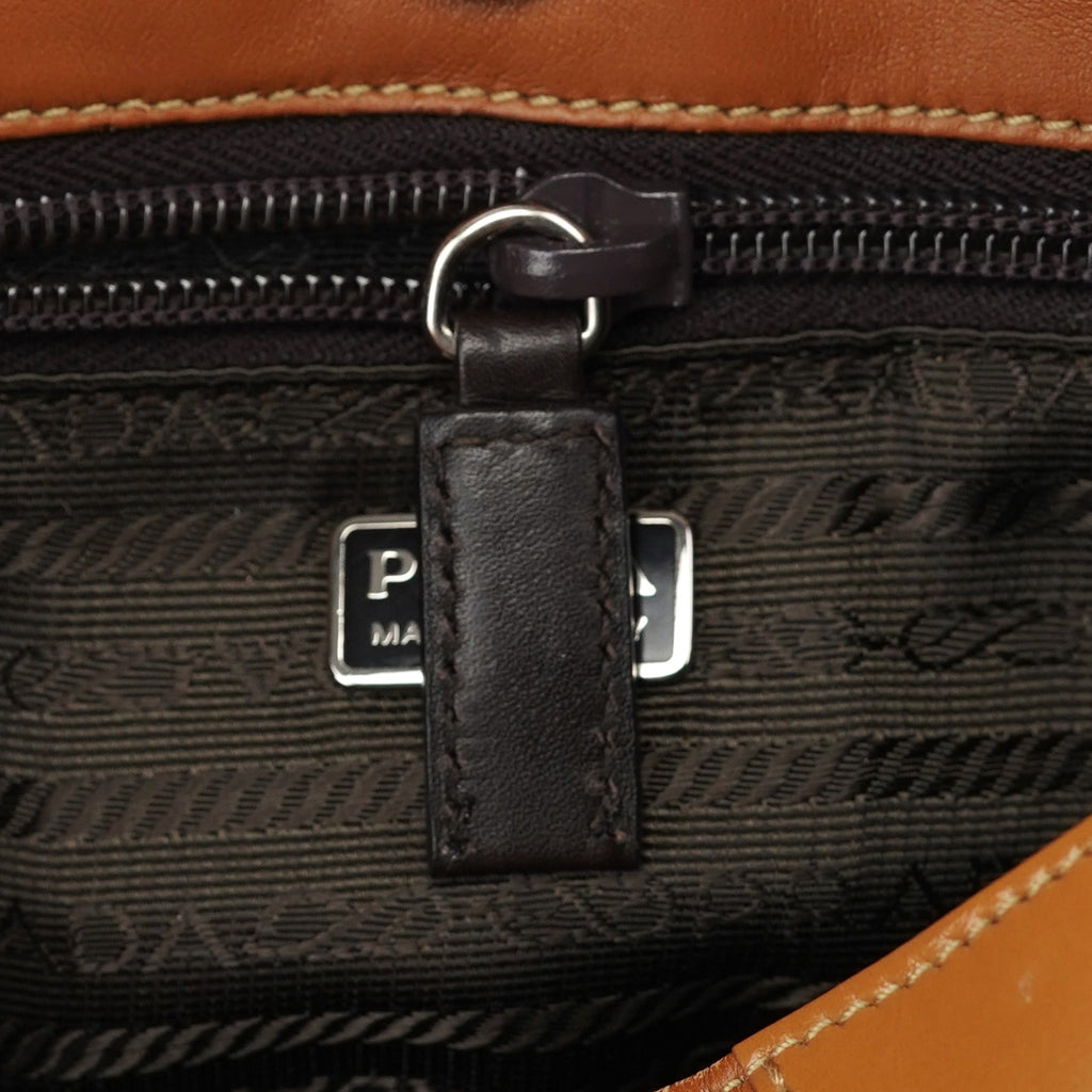 Spring 2000 Brown Calfskin Mini Hobo Bag