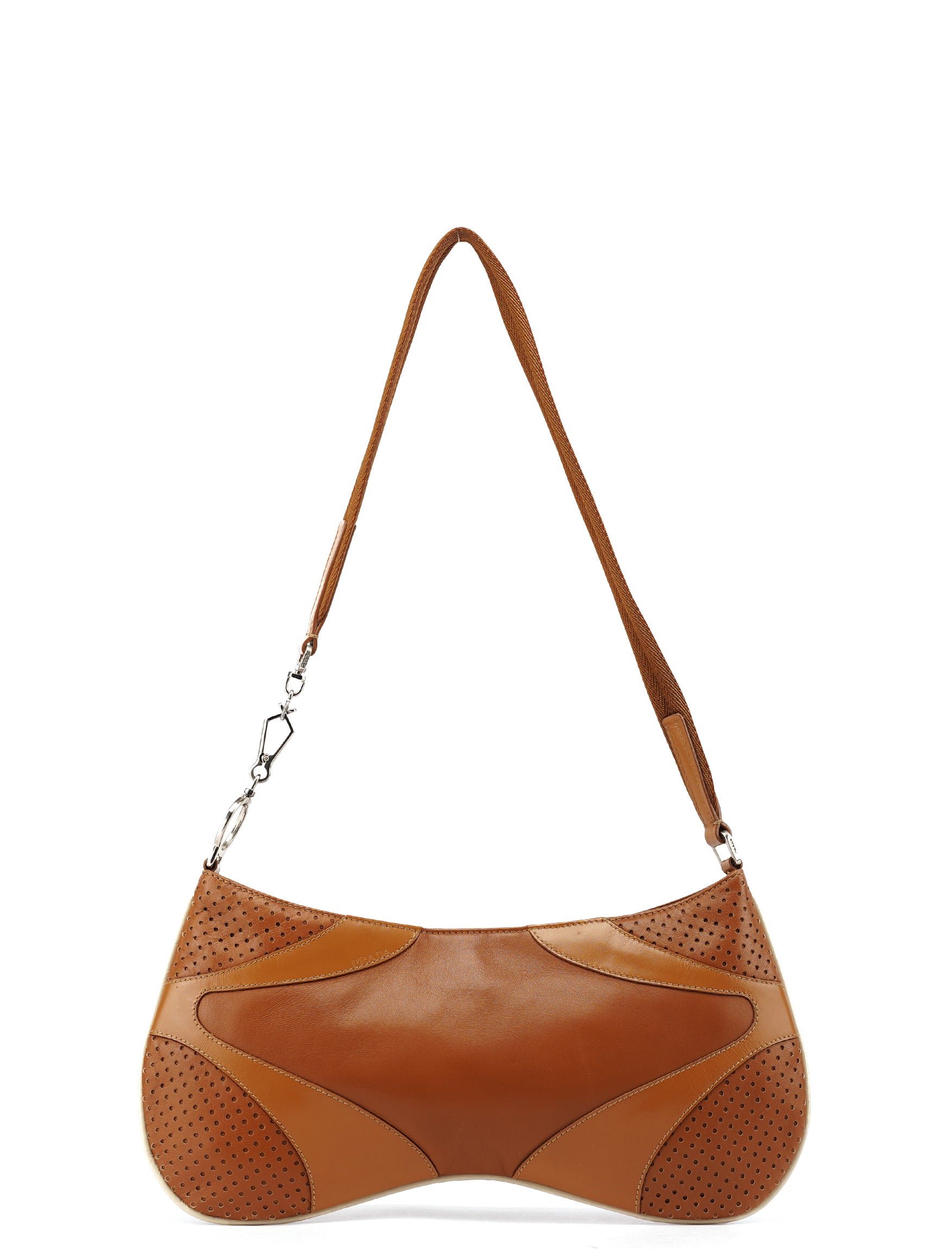 Spring 2000 Brown Calfskin Mini Hobo Bag