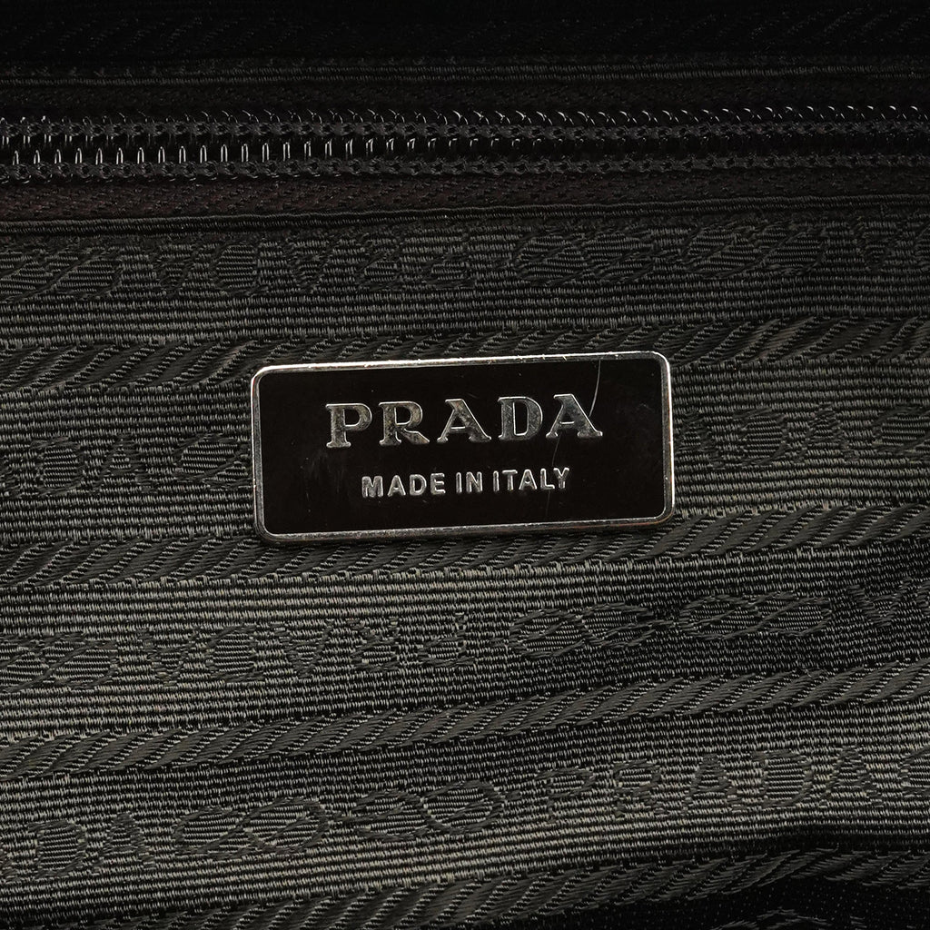 Spring 2000 Light Brown Leather Bowling Bag