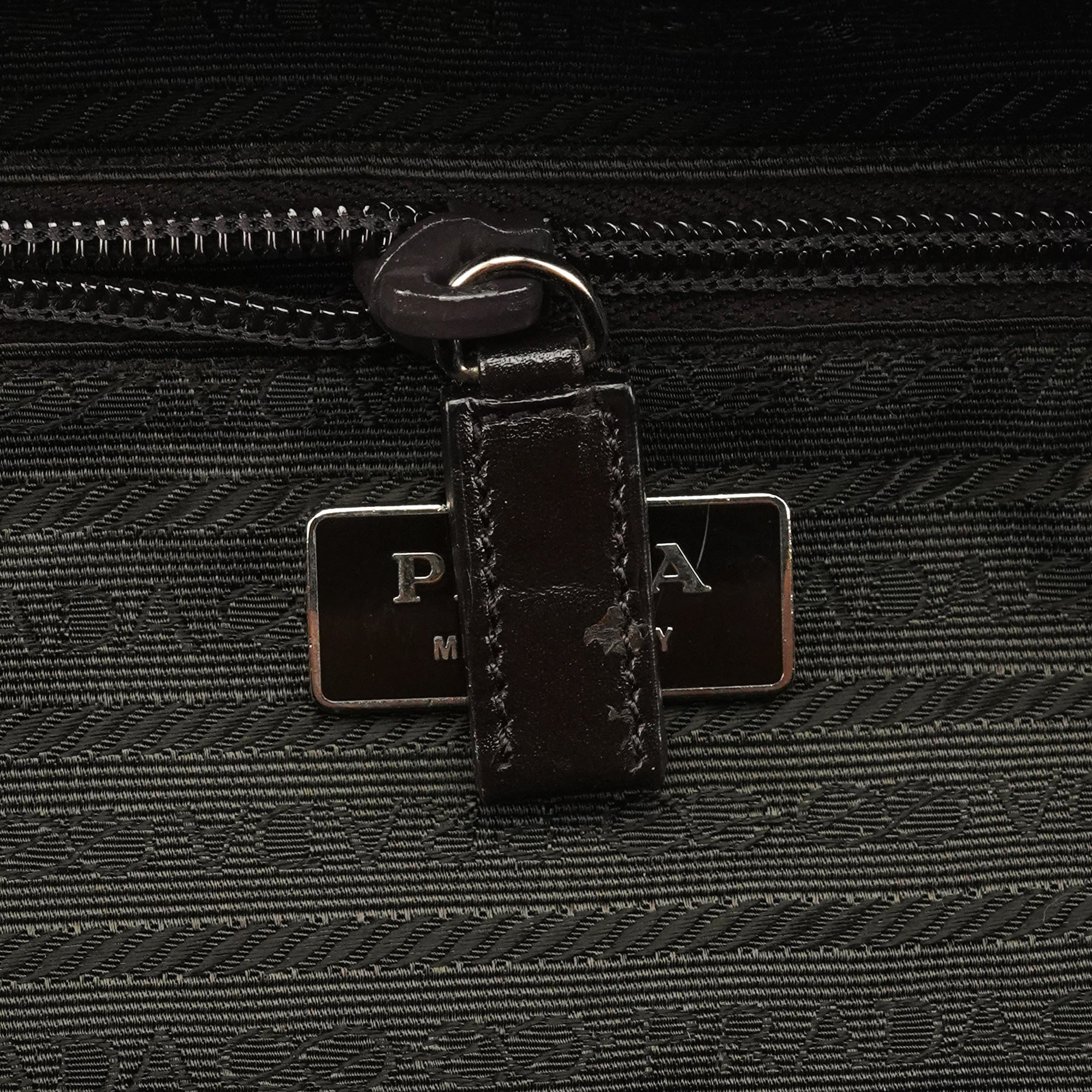 Spring 2000 Light Brown Leather Bowling Bag