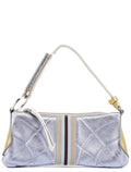 Spring 2000 Metallic Blue Quilted Mini Bag