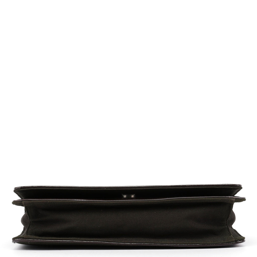Tessuto Spazzolato Top Handle Bag