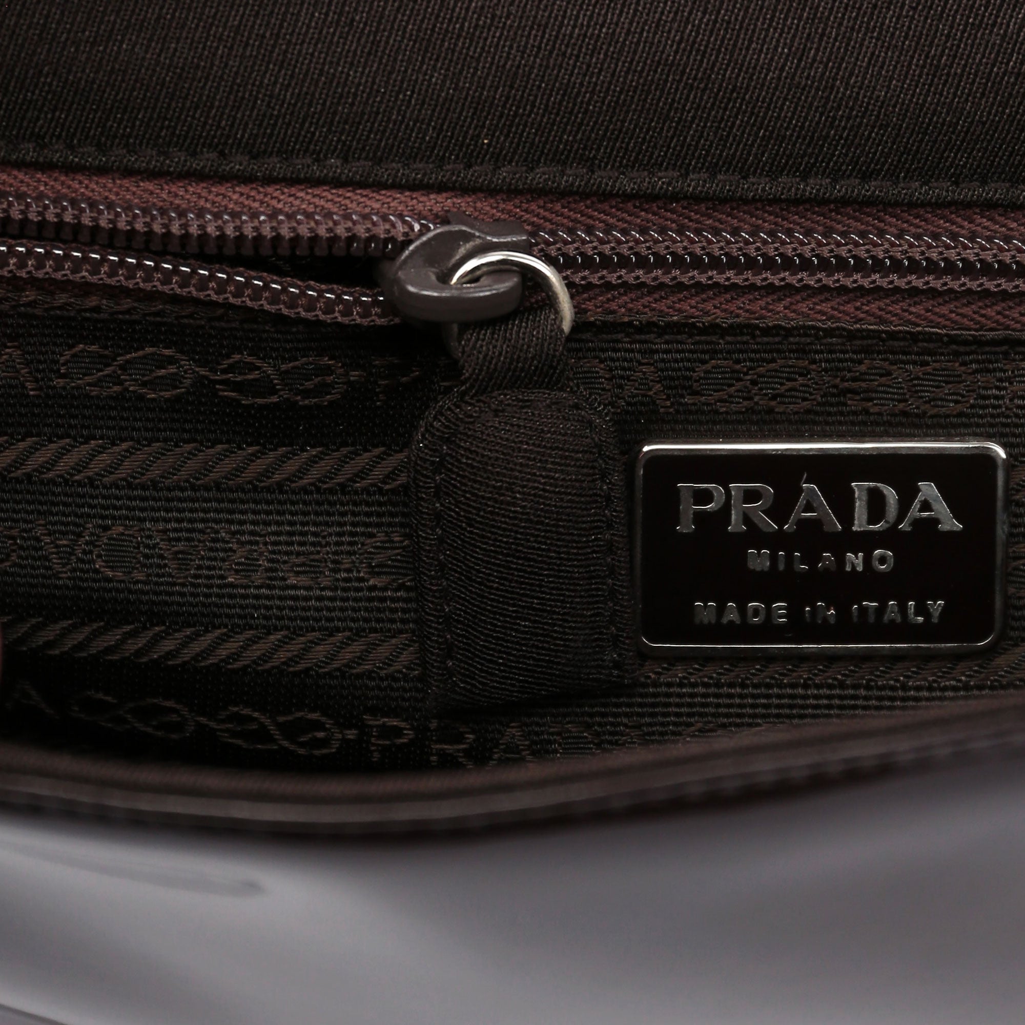 Tessuto Spazzolato Top Handle Bag