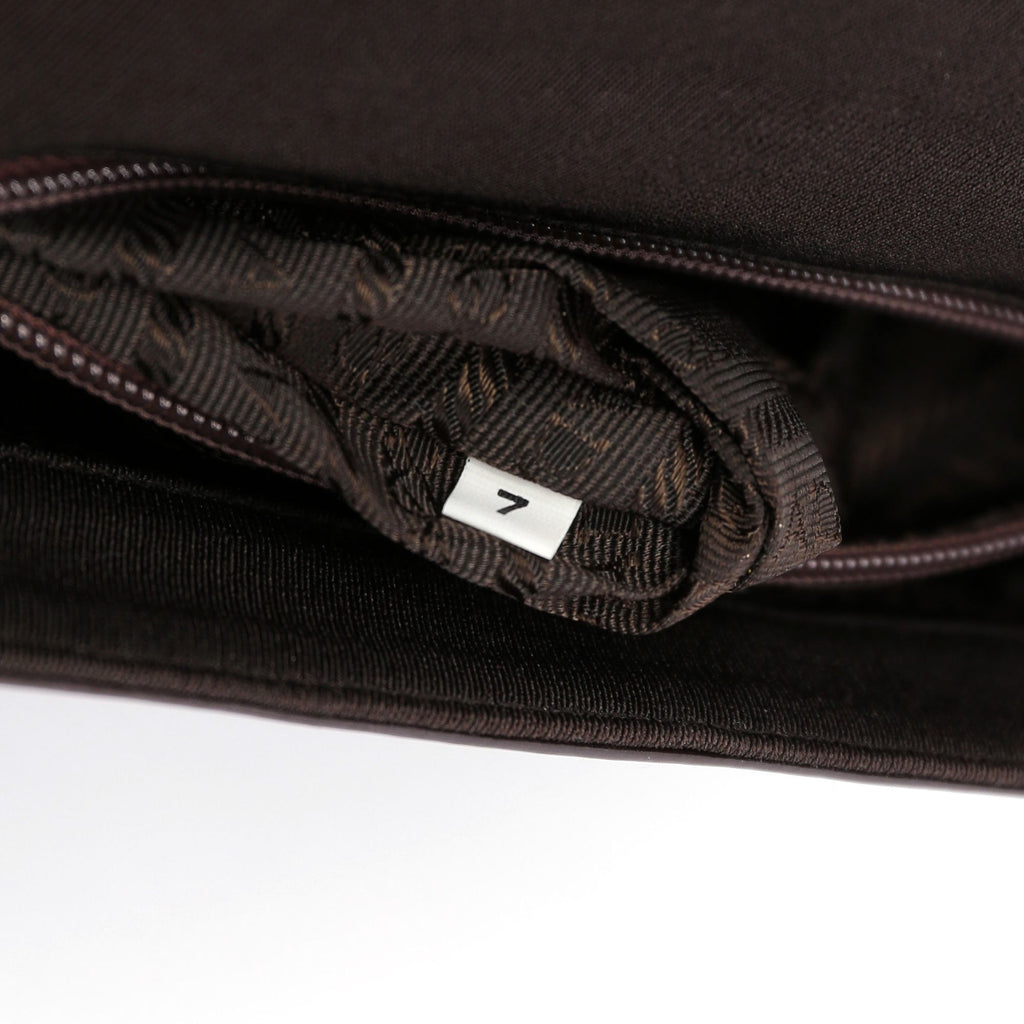 Tessuto Spazzolato Top Handle Bag