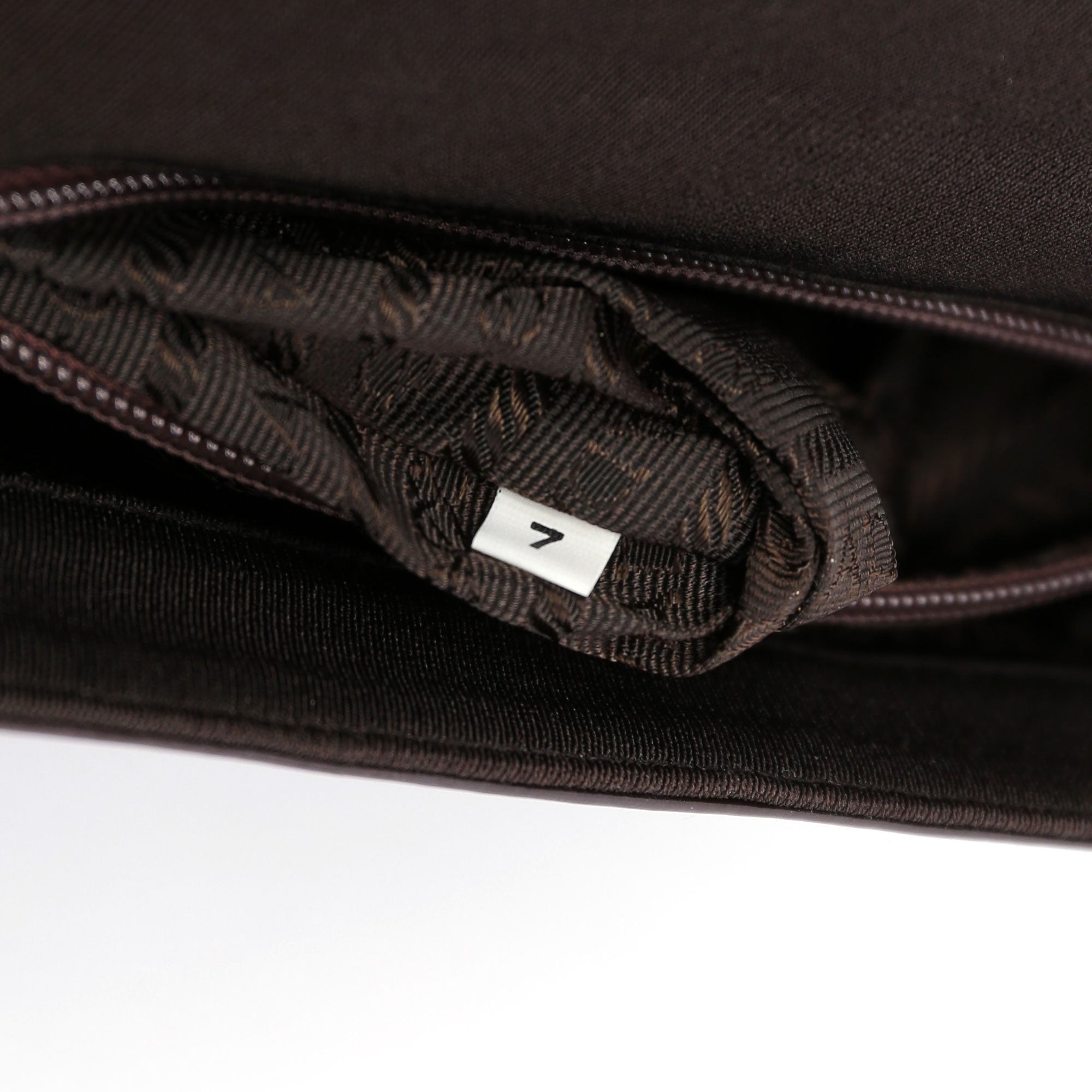 Tessuto Spazzolato Top Handle Bag