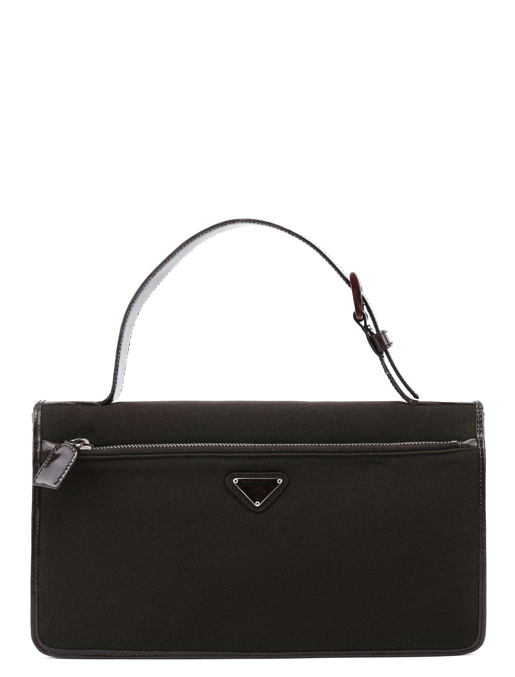 Tessuto Spazzolato Top Handle Bag