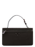 Tessuto Spazzolato Top Handle Bag