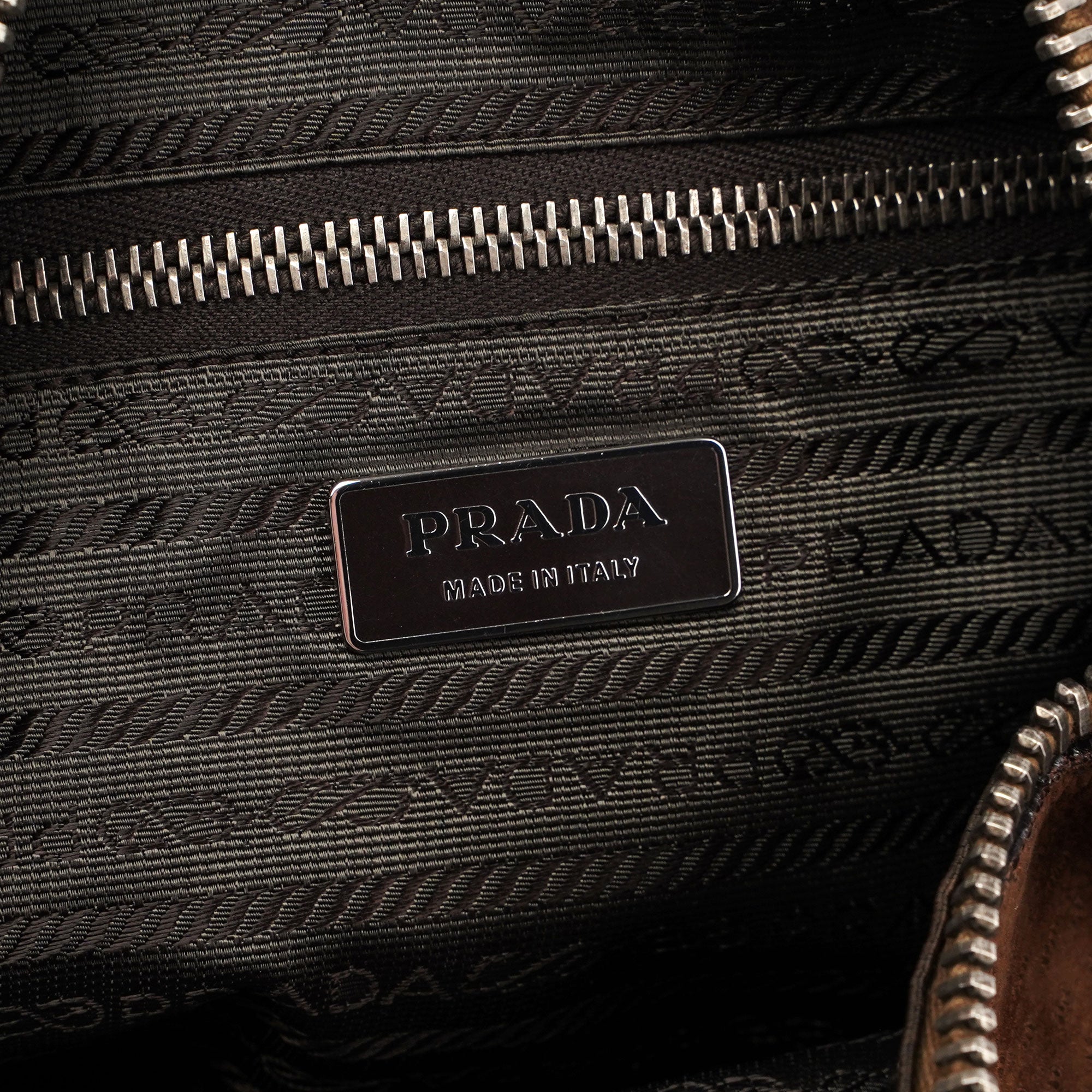 Textured Leather Shoulder Bag