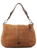 Textured Leather Shoulder Bag