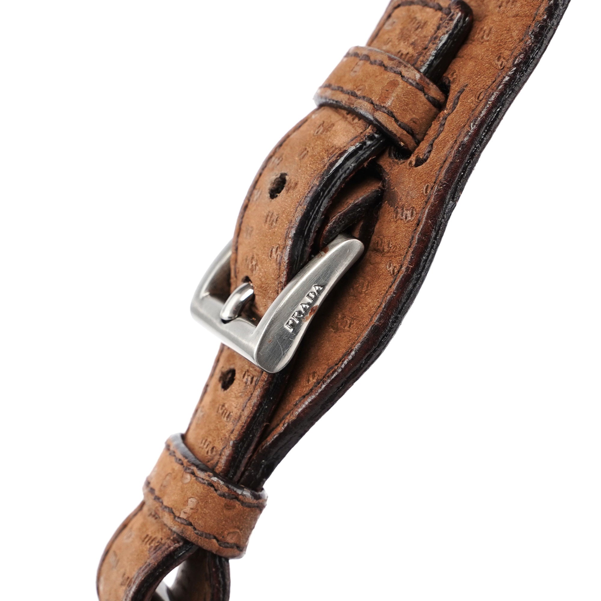 Textured Leather Shoulder Bag