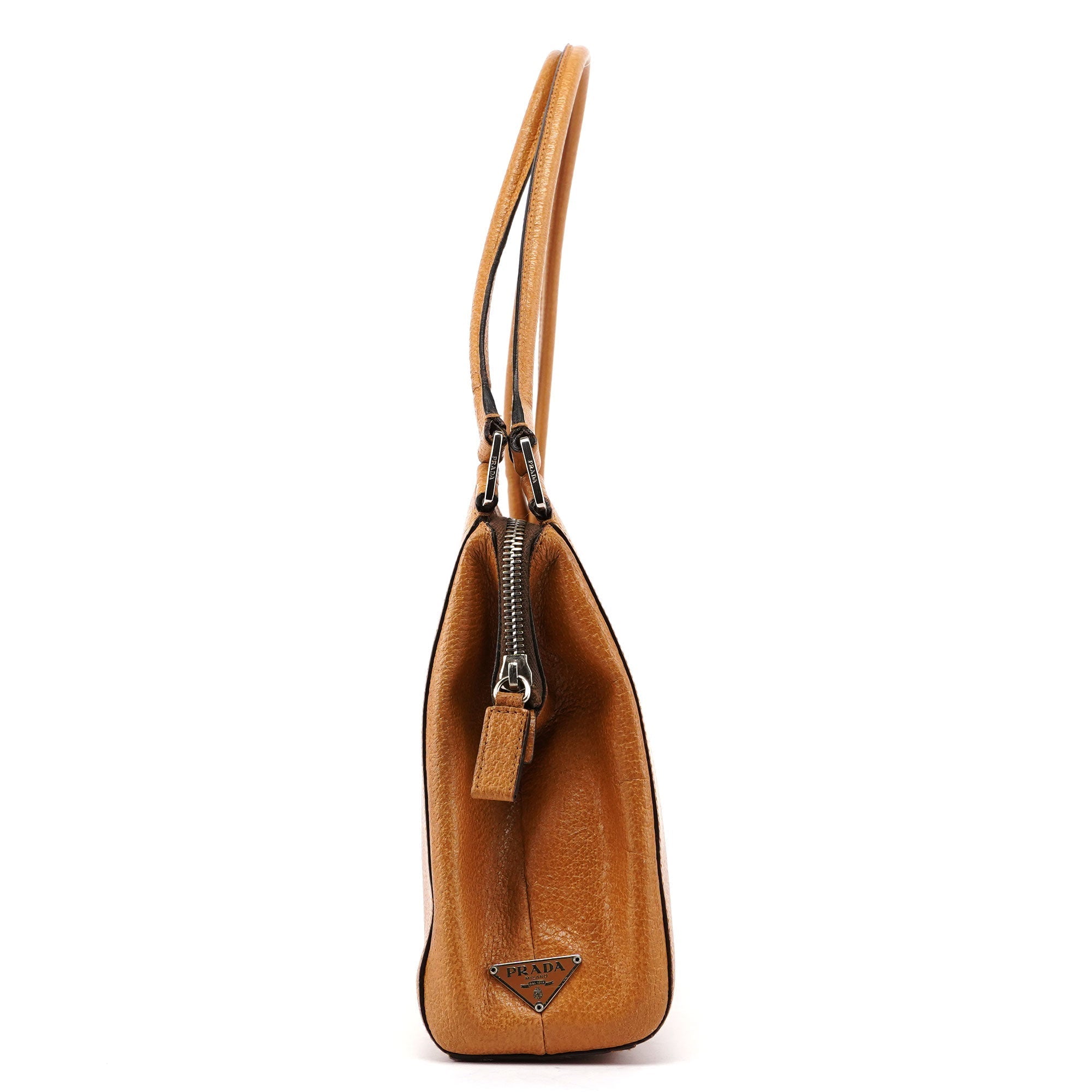 Yellow Chic Dual Handle Shoulder Bag