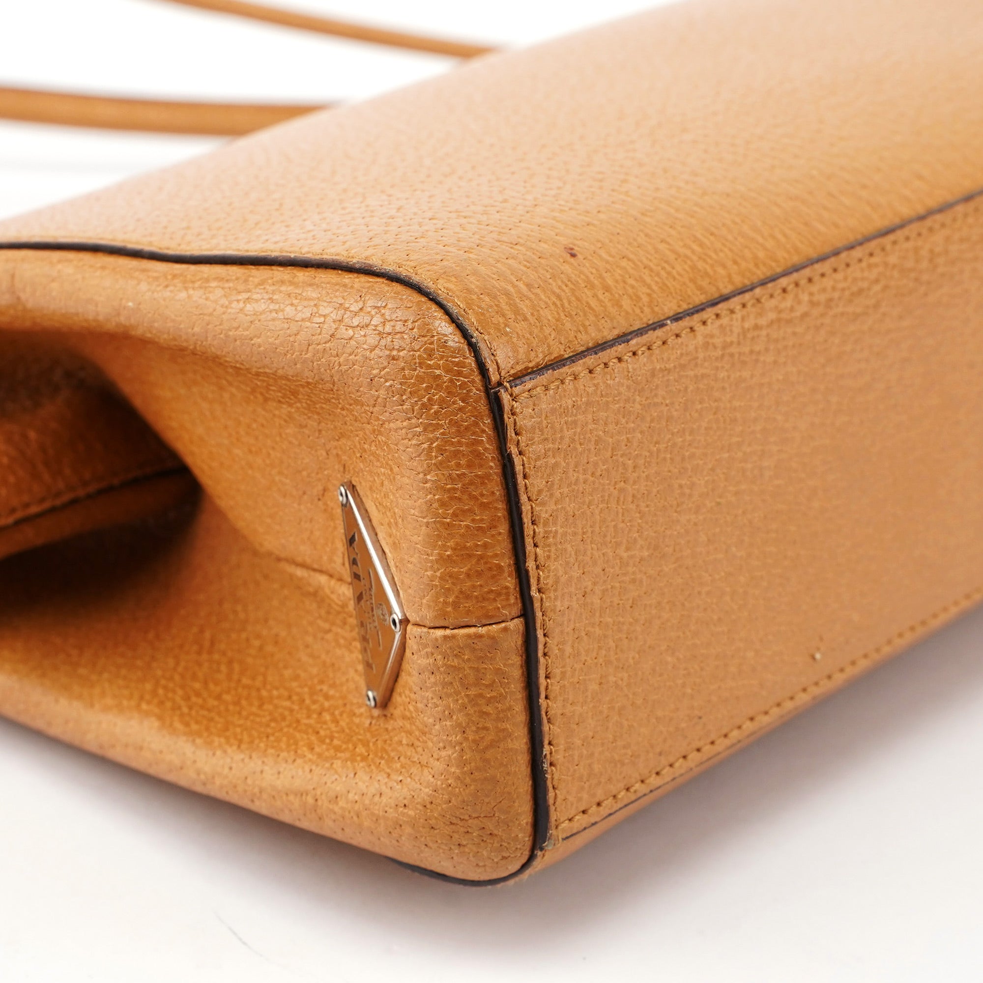 Yellow Chic Dual Handle Shoulder Bag