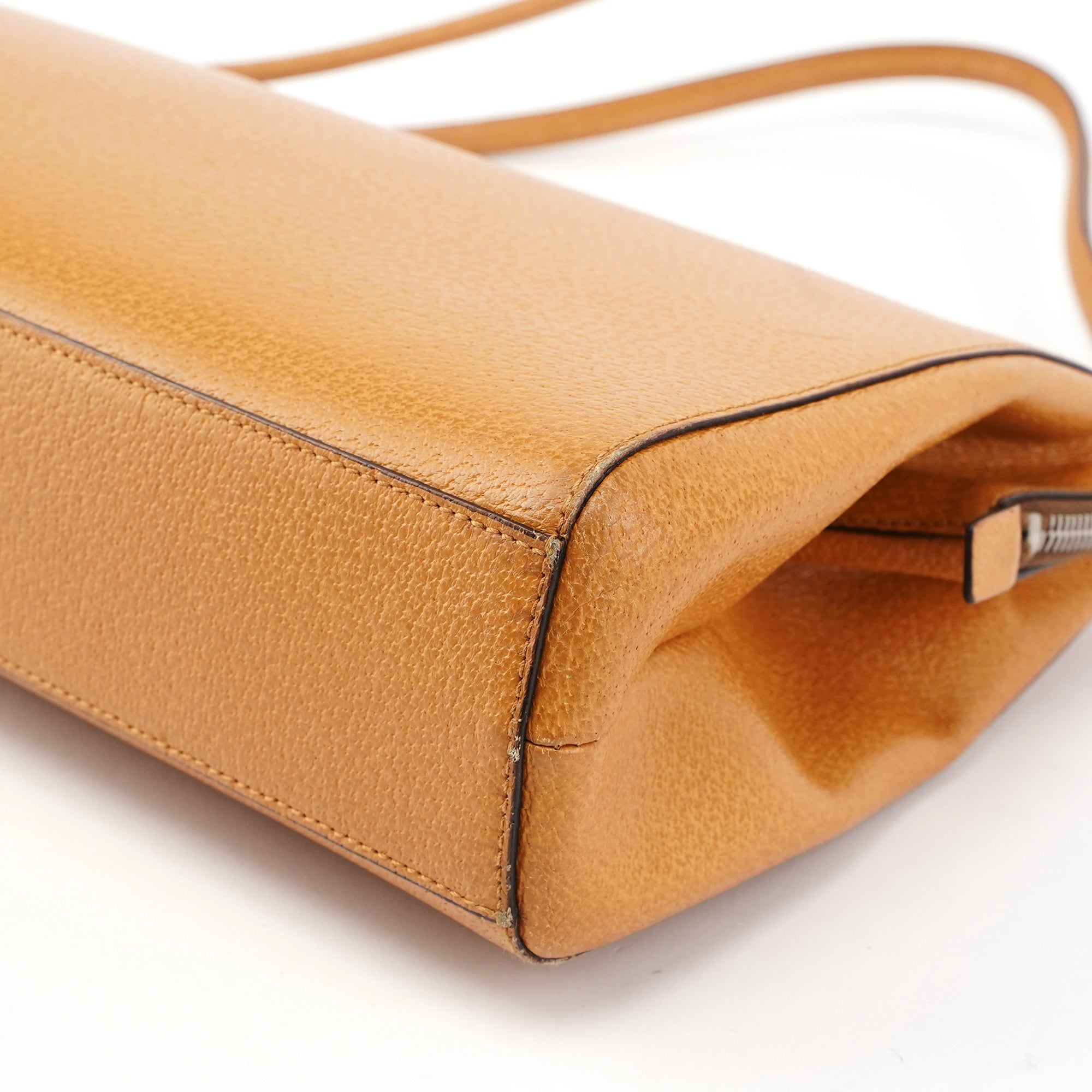 Yellow Chic Dual Handle Shoulder Bag