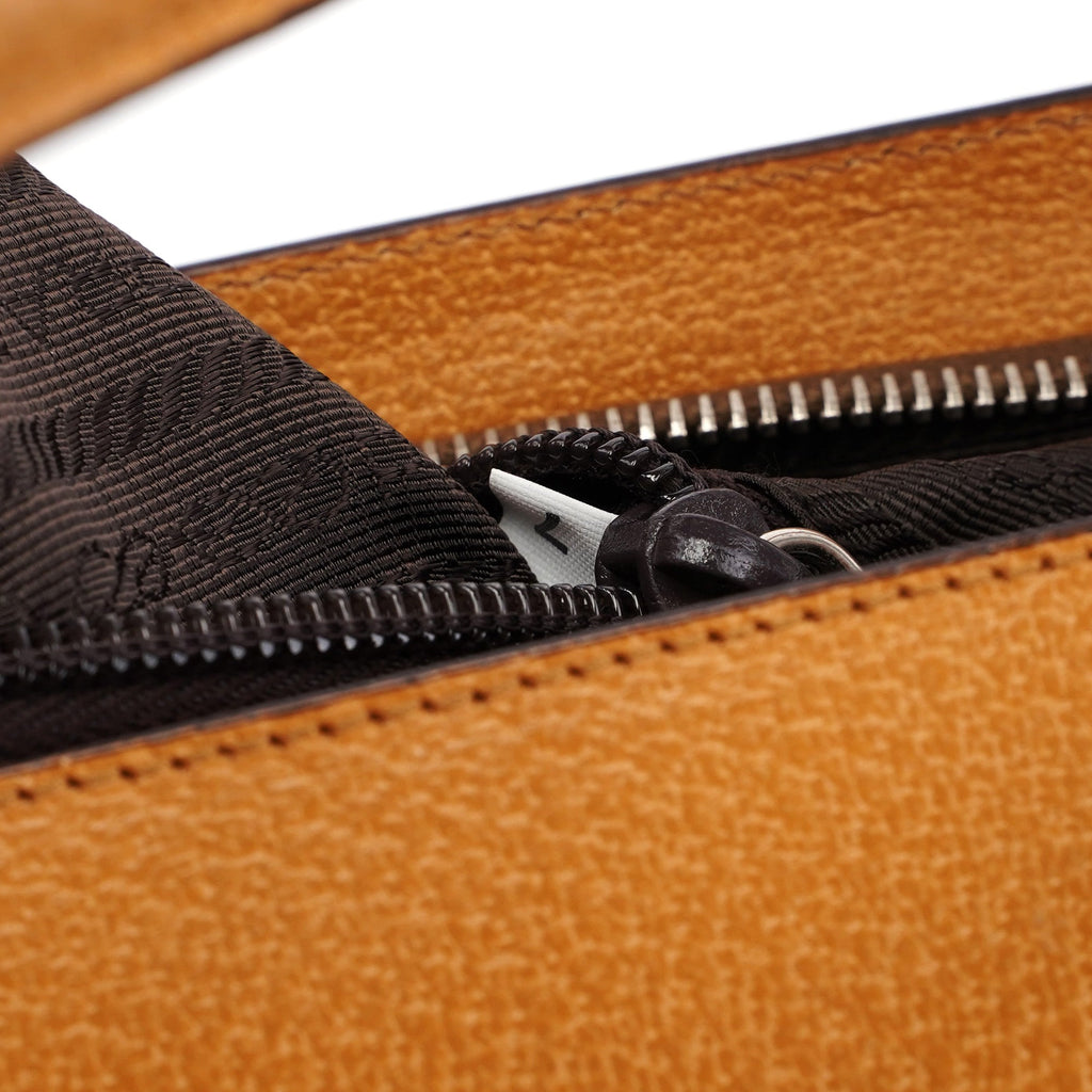 Yellow Chic Dual Handle Shoulder Bag