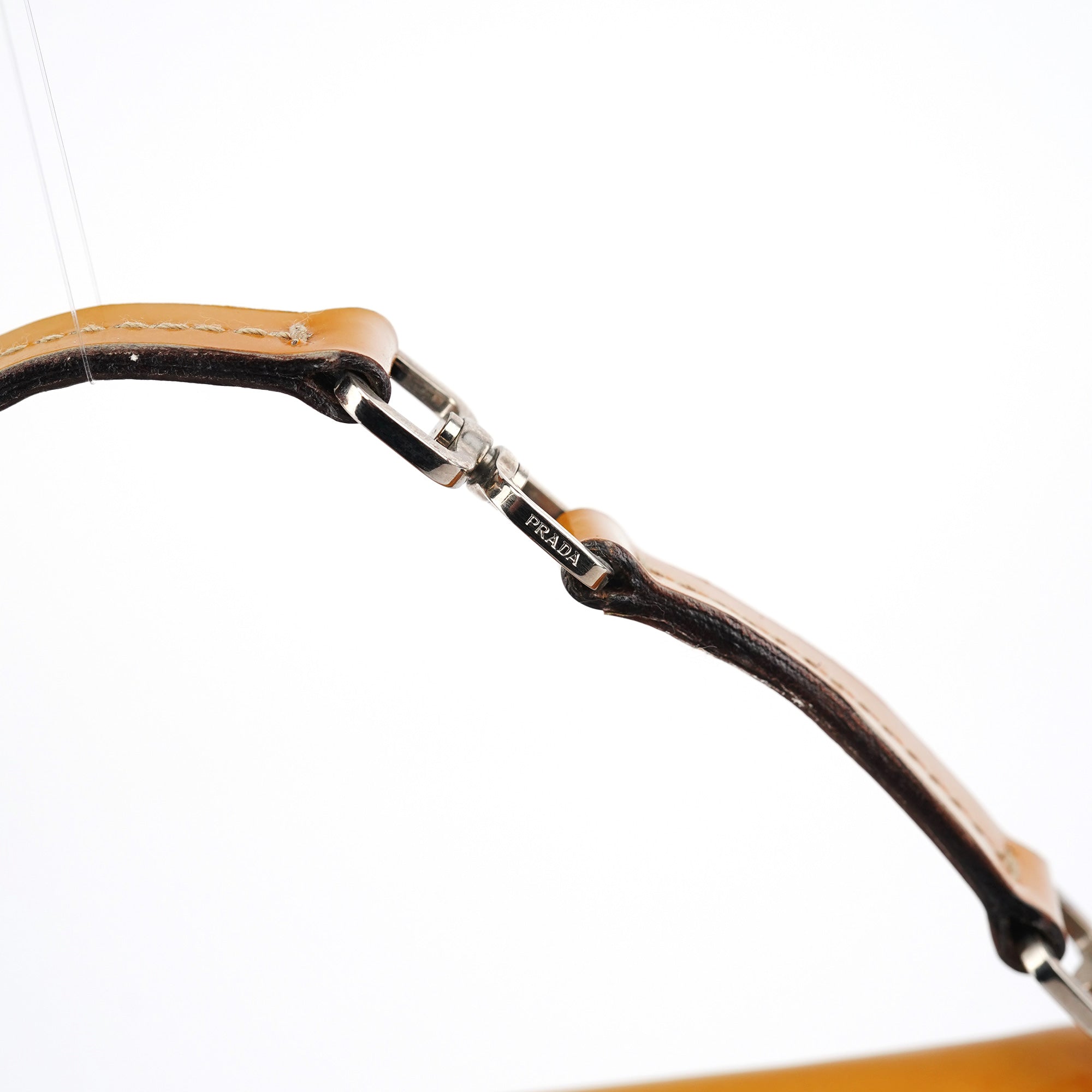 Yellow Patent Leather Turnlock Shoulder Bag