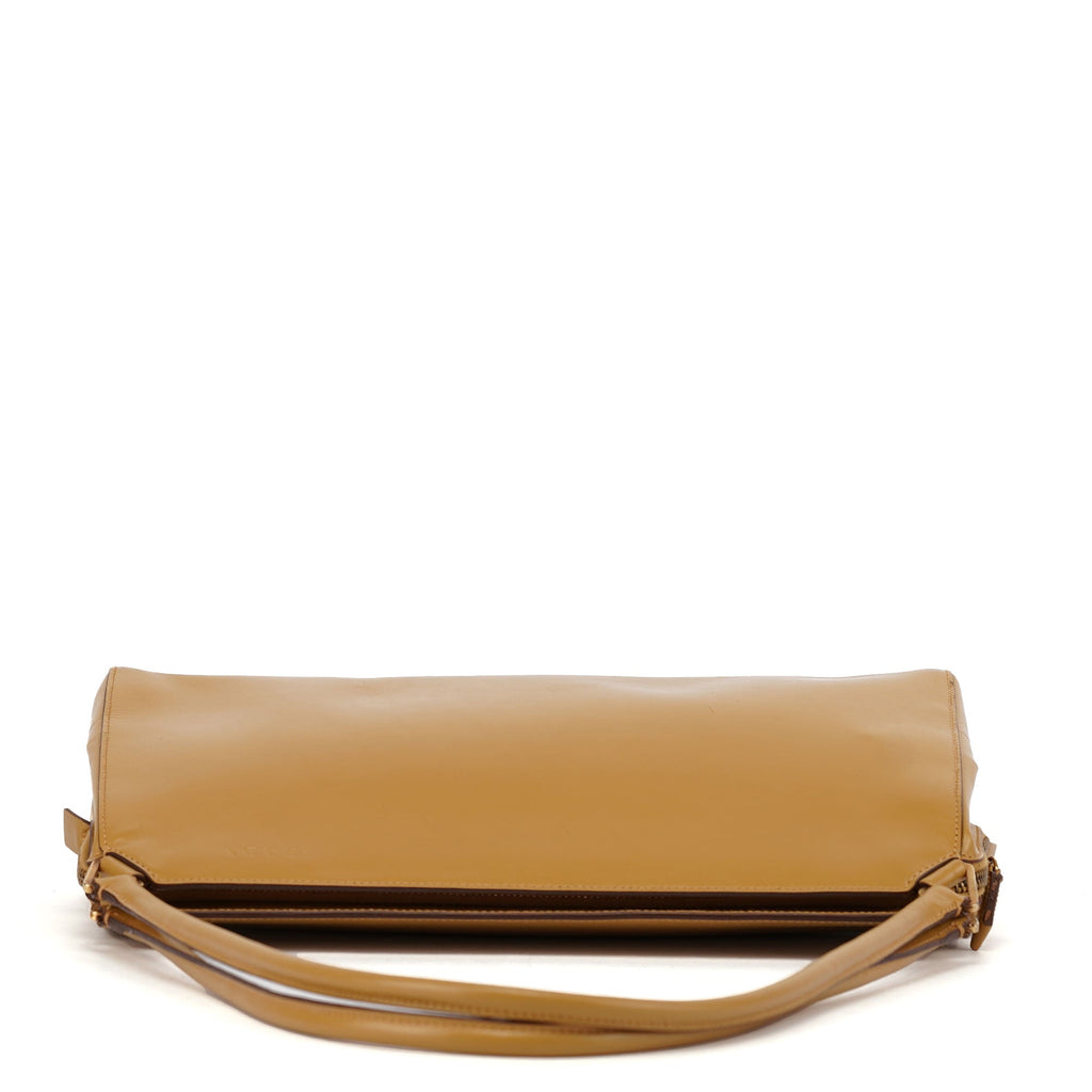 Yellow Vitello Chic Shoulder Bag