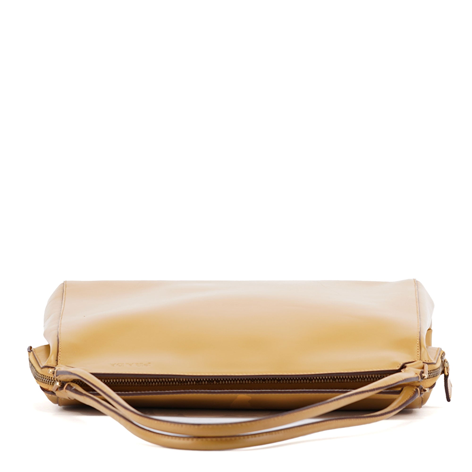 Yellow Vitello Chic Shoulder Bag