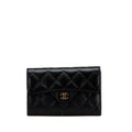 Chanel Matelassé Caviar Skin Wallet