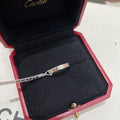 Cartier platinum slim with diamond 48size