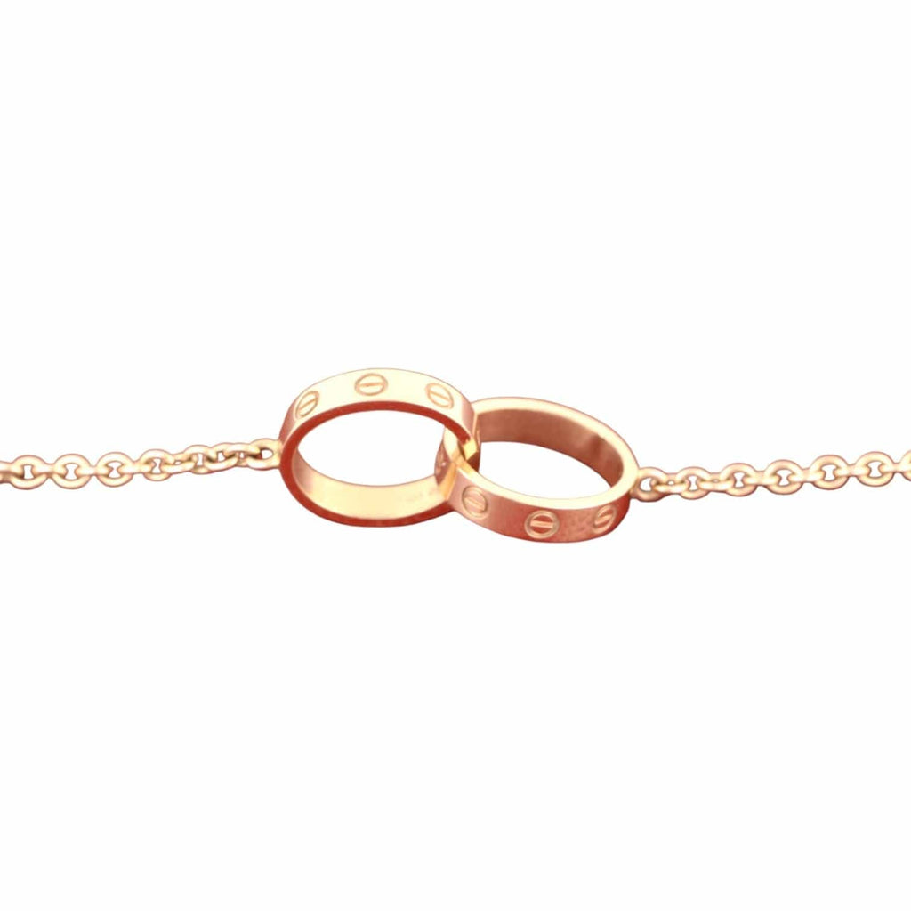 Cartier Love Necklace Rose Gold