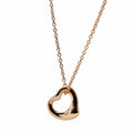Tiffany 18k Rose Gold Elsa Peretti Open Heart Pendant