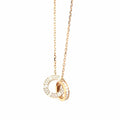 Cartier Love Necklace Diamond Rose Gold