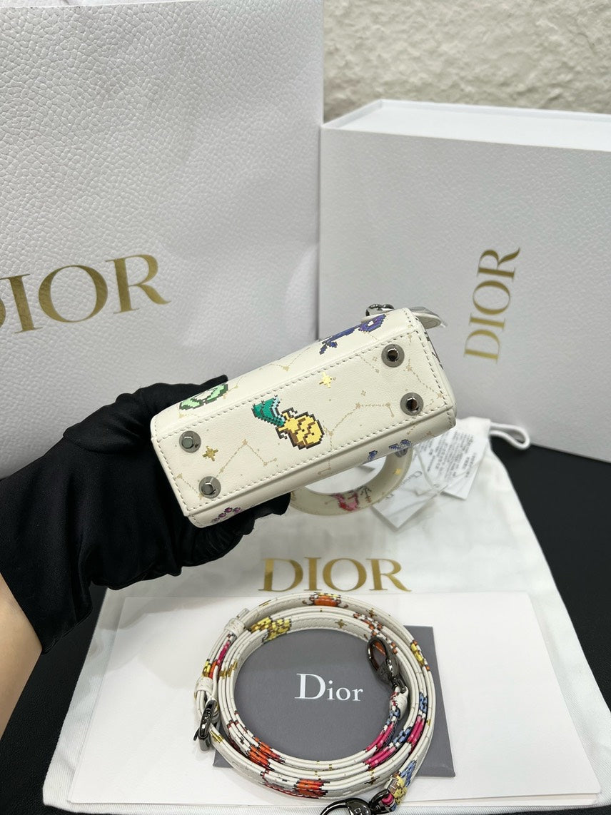 Unused DIOR Lady Super mini Fullset 12x10x5cm 2022
