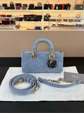 Dior Joy Denim Bag 22x12x5cm 2023