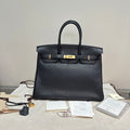 HERMES birkin35 Black 35*28*18cm 2011year 3032601284564