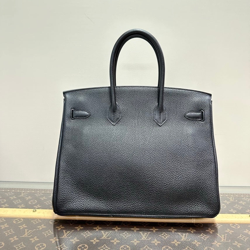 HERMES birkin35 Black 35*28*18cm 2011year 3032601284564