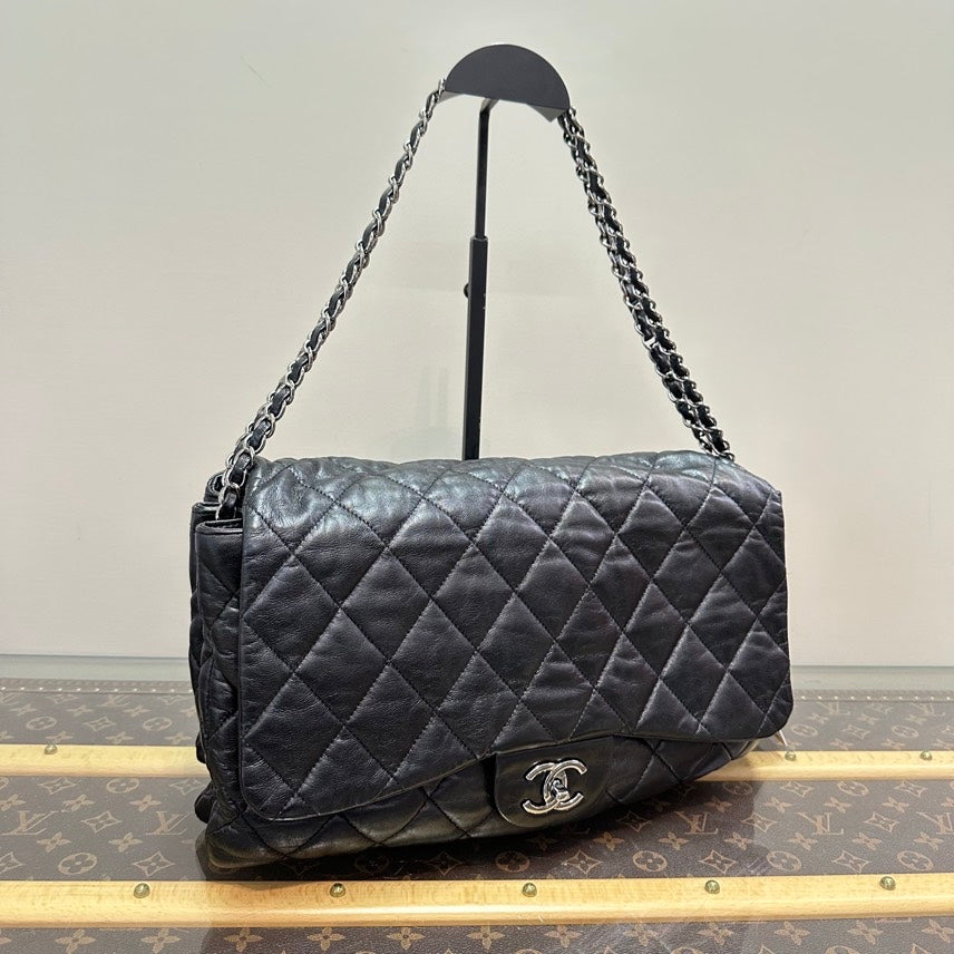 Chanel Classic Flap CF Bag Black 37*23*8cm 3072601203384