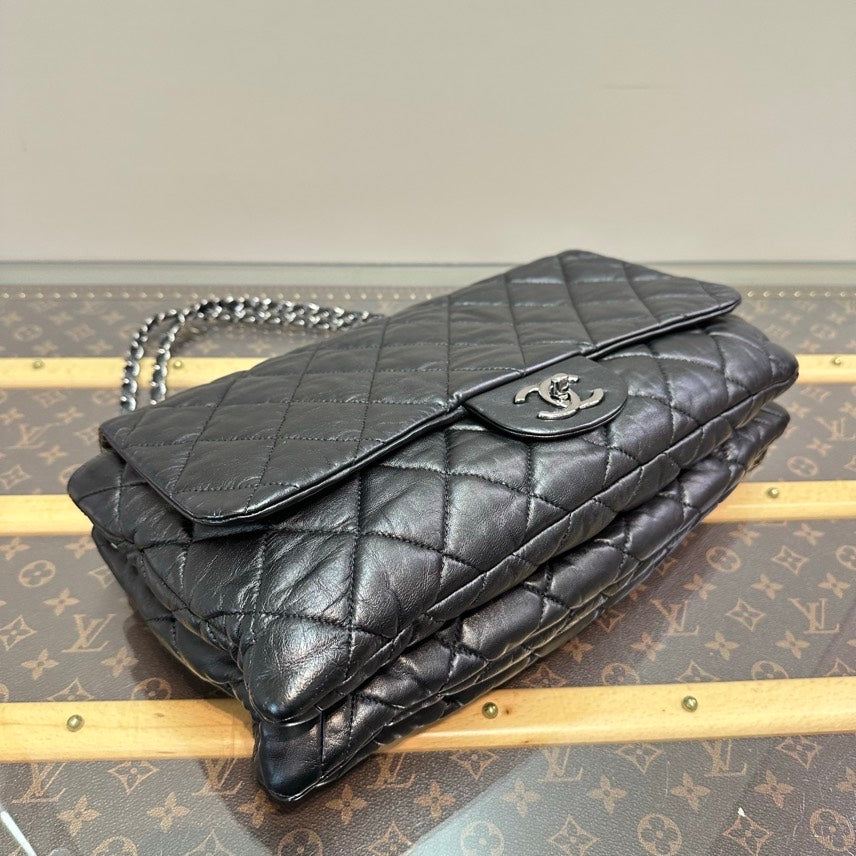 Chanel Classic Flap CF Bag Black 37*23*8cm 3072601203384