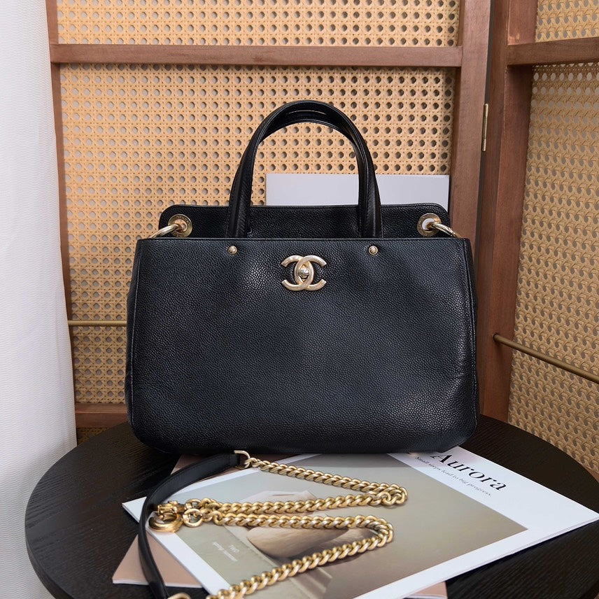 CHANEL Bag Black 29*18.5*12cm 3052601294714