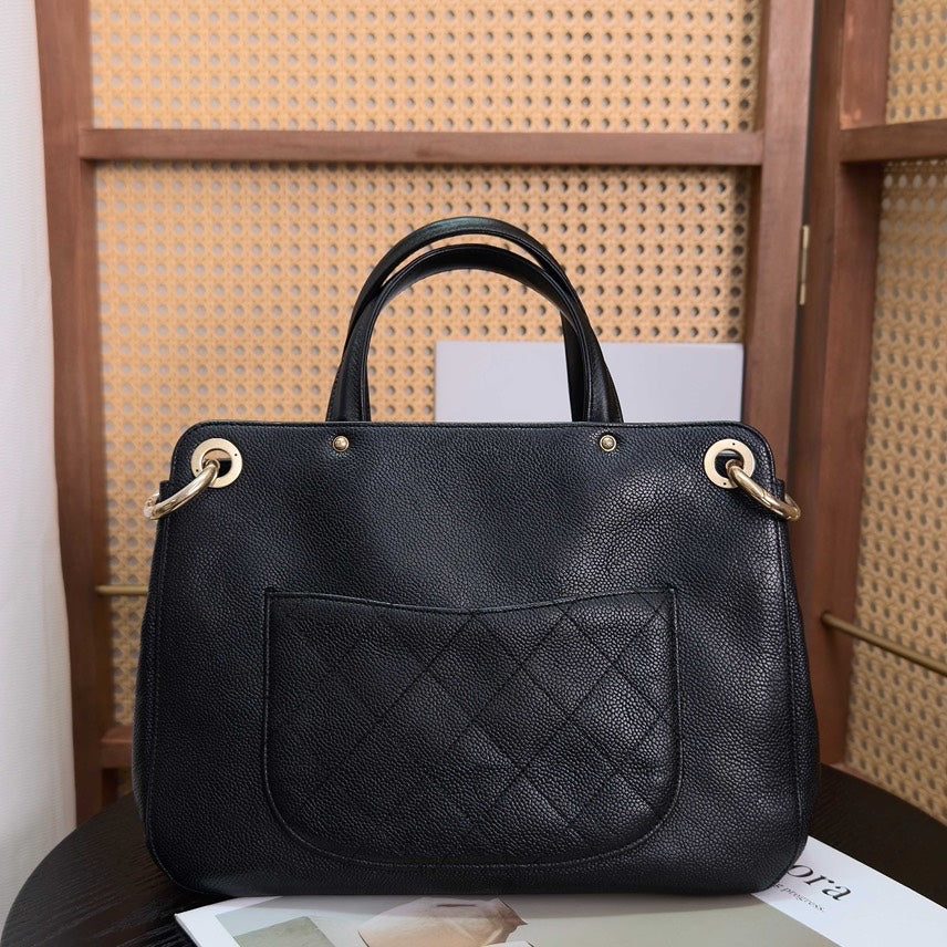 CHANEL Bag Black 29*18.5*12cm 3052601294714