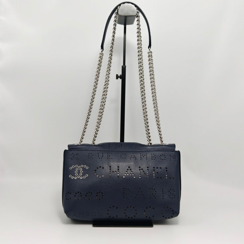 CHANELCF Bag Blue 22*16*8cm 3042601132008