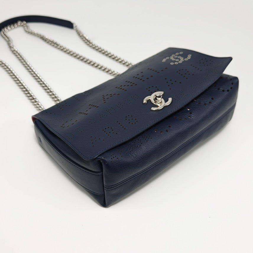 CHANELCF Bag Blue 22*16*8cm 3042601132008