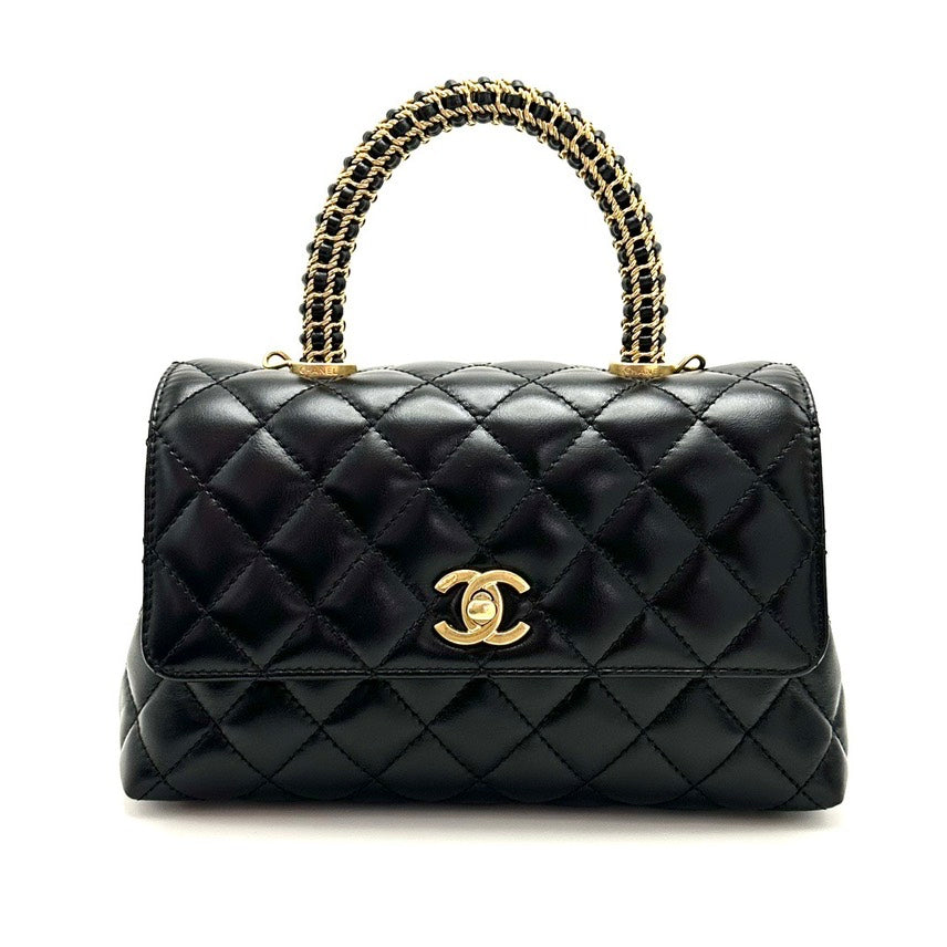 CHANEL coco handle Bag 23*14*10cm 3022601304923