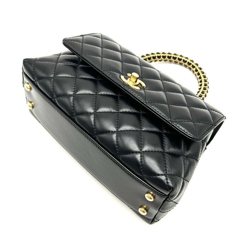 CHANEL coco handle Bag 23*14*10cm 3022601304923