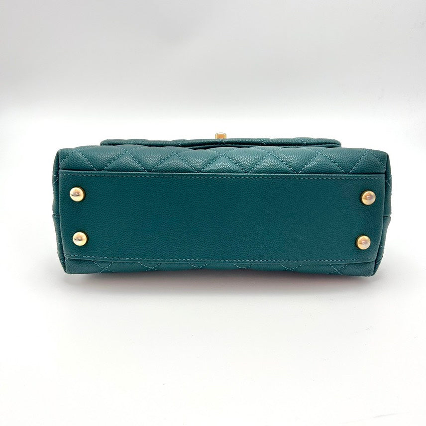 CHANEL Coco Handle Bag 23*14*9cm 3022512130888