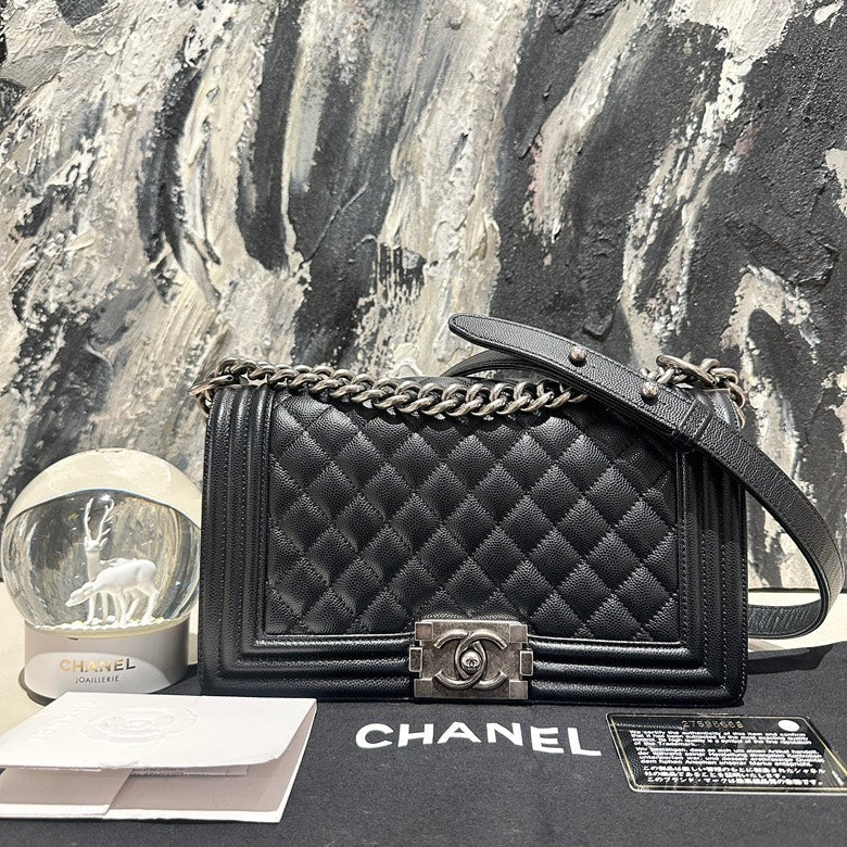 Chanel Leboy medium caviar 12739