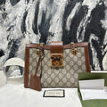   Gucci padlock medium tote 13194.