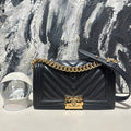   Chanel Leboy medium calfskin 13222.