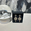   Chanel earrings regal green 13249.