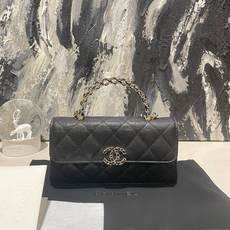   Chanel 26s Kelly caviar 13295.